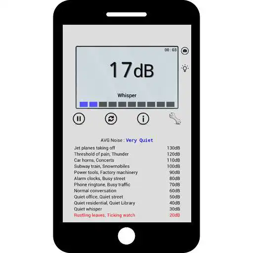 Play APK Sound Meter [Decibel]  and enjoy Sound Meter [Decibel] with UptoPlay com.best.code1979.soundmeter